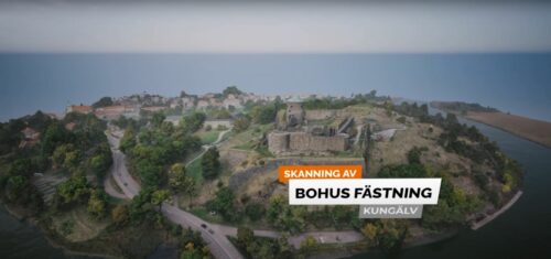 Read more about the article Bohus fästning – skanning och digital tvilling